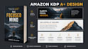 design professional amazon KDP a plus content and book description banners