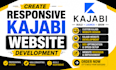 create responsive kajabi website development design kajabi SEO website redesign
