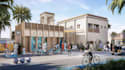 design urban waterfront masterplan large scale render real estate visualization