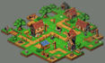 create pixel art tileset, rpg maker, tilemap, 2d background, pixel game assets