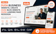 do duda business website create duda blog website duda landing page redesign