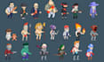create high quality game character for game
