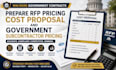 prepare rfp pricing cost proposal and government subcontractor pricing
