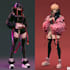 do a anime character art