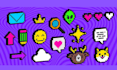 create custom pixel art game icons, UI assets, items and hud elements
