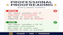 professionally translate and proofread arabic and english