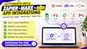 build zapier make n8n automation and API integrations