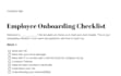 design your employee onboarding system and documentation