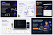 build a modern responsive react website with tailwind CSS javascript