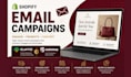 create shopify email campaigns in klaviyo or mailchimp