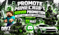 minecraft server promotion, minecraft server promotion active server advertise