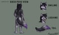 furry ref sheet fursona ref sheet anthro ref sheet character design furry artist