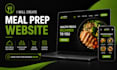 create meal prep website, catering website, food delivery and restaurant website