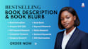 write compelling book blurb , amazon kdp book description , ebook description