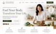 design squarespace nutrition coach website dietitian wellness website