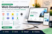 develop a responsive website with frontend and backend