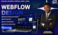 design modern saas webflow website and webflow landing page that converts