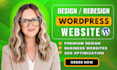 design and develop a professional wordpress website for your business