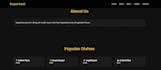 design a modern responsive restaurant website