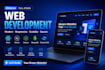 build a custom website, full stack website development