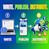 write press release and publish on high da media outlets