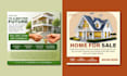 design professional real estate poster and flyer