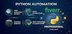 write custom python script for web scraping and data automation
