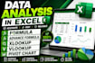 do ms excel data analysis and formulas