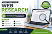 do professional web research and online research