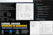develop windows kernel drivers using wdm and kmdf