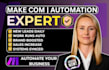 setup make com ai automation make com scenerio workflow expert for business owne