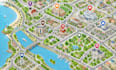 create professional property, plot, location and site map