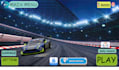 modern racing game interface