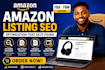 optimize amazon product listing SEO, fba listing and product description