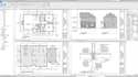 design house city permit drawings, floor plans, elevations, deck and framing
