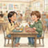 watercolor children story book, picture book illustration, watercolor kids book