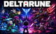 make deltarune rpg, pixel art, sprites sheet, characters, cover art, animation