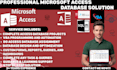 do microsoft access projects, tasks and assignments accurately