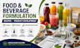 develop food and beverage formulations, recipes and product development