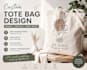 create a unique custom tote bag design