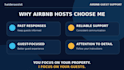 handle airbnb guest messages, bookings and customer support