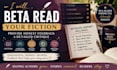 beta read, critique, and provide feedback on your fiction novel