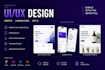 do ui ux design, web ui UX design or landing page UI design