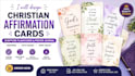 design affirmation cards, scripture cards, prayer cards and flashcards