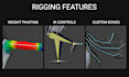 professionally rig your 3d character in blender for games