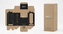 design a premium 3d insulated water bottle with packaging design