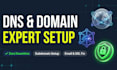 transfer domain, setup dns, and connect custom subdomain with zero downtime