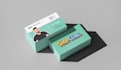 design digital business card with qr code