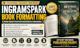 fix ingramspark book formatting and print ready PDF files