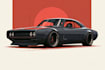 draw custom car illustration, vector art